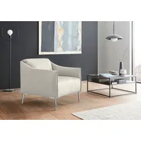 W.Schillig Cocktailsessel »sally«, mit Metallfüßen in Chrom glänzend