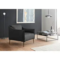 W.Schillig Cocktailsessel »sally«, mit Metallfüßen in Bronze pulverbeschichtet schwarz