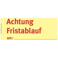 Bizstix Haftnotizen Achtung Fristablauf am'