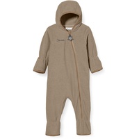 Sterntaler Unisex Baby Overall, braun Melange, 80
