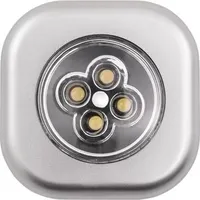 McShine LED-Klebeleuchte LK4, mit Klebefolie, 70x70x24mm, silber