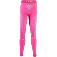 Uyn Visyon lange Ski-Funktionsunterhose Kinder magenta/peacock/lime 12/13 144-158 cm