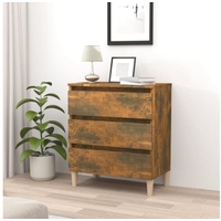 VidaXL Sideboard Räuchereiche 60x35x69 cm Holzwerkstoff