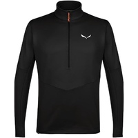 Salewa Puez Polarlite Half Zip Fleece Men, black out,