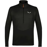 Salewa Puez Polarlite Half Zip Fleece Men, Black, XXL