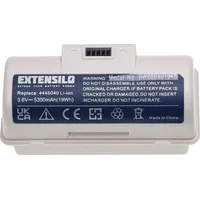 EXTENSILO Akku Ersatz für iRobot 4446040, BC674 für Home