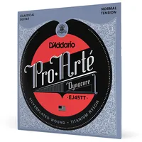 D'Addario EJ45TT | Versilbertes Kupfer/Titanium Nylon | Normal Tension