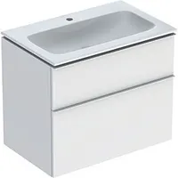 Geberit iCon Set Möbelwaschtisch mit Unterschrank, 2 Schubladen und