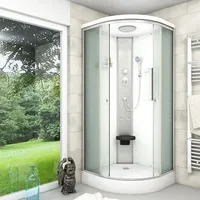 SeniorBad Duschkabine Fertigdusche Dusche Komplettkabine D10-10M0-EC 90x90 cm