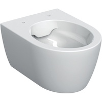 Geberit iCon Wand-WC Tiefspüler, verkürzte Ausladung, geschlossene Form, Rimfree
