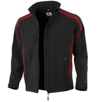 QUALITEX HIGH QUALITY WORKWEAR Softshelljacke softshell schwarz/rot Damen: 52
