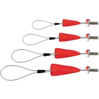 Runpotec Kabelziehschlaufe RUNPOFIX 4-tlg.m.Schutzkappe u.Gew.RTG D.6mm 4er Set RUNPOTEC