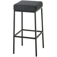 CLP BARHOCKER, Dunkelgrau, 37x83x37 cm, Esszimmer, Barmöbel, Barhocker -