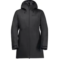 Jack Wolfskin Damen Heidelstein Ins Jkt W Coat, Schwarz,