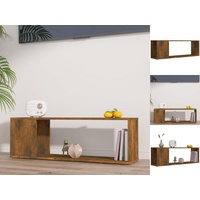 VidaXL TV-Schrank Räuchereiche 100x24x32 cm Holzwerkstoff