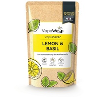 Vapowesp Pulver Lemon & Basil - 100 g