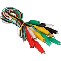 VELLEMAN KABEL-SET - 10-tlg. - 50 cm 5 FARBEN