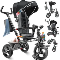 Kidiz Dreirad 5in1 schwarz