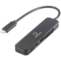 Renkforce RF-PCR-230 Externer Speicherkartenleser USB-C® 5Gbps Schwarz