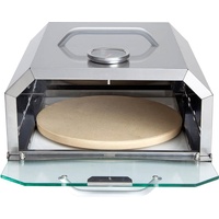 ALLGRILL Pizzaboxx eckig Edelstahl Gas-Grillmodelle Seitenkochfeld