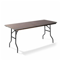 Essentials Bankettisch/Klapptisch holz rechteckig 122x76 cm, 21122