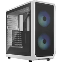 Fractal Design Focus 2 RGB White Gaming Gehäuse Seintenfenster