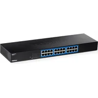 TRENDNET TEG-S Rackmount Gigabit Switch, 24x RJ-45, schwarz (TEG-S25)