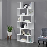 [en.casa] Bücherregal Borrby 192x80x24 cm