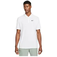Nike Court Dri-FIT Tennis-Poloshirt Herren White/Black L