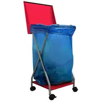 Quick Star Müllsackständer 120 l Rot