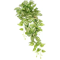 I.GE.A. Kunstpflanze Tradescantia zebrina, Höhe 80 cm