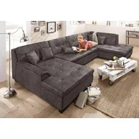 Home Affaire Wohnlandschaft »Bergen zeitlos und elegant, U-Form«, wahlweise