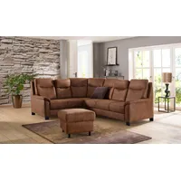 Home Affaire Ecksofa HOME AFFAIRE "Boccaccio L-Form", braun (cognac),
