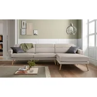 Otto home Ecksofa OTTO HOME "Bille L-Form", beige (creme),