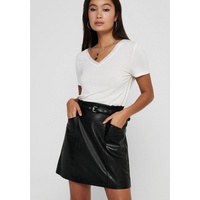 Only ONLHEIDI FAUX LEATHER SKIRT OTW NOOS Damen, Gr.