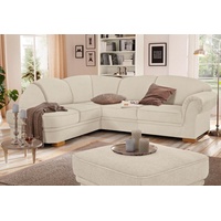 Home Affaire Ecksofa HOME AFFAIRE "Amrum L-Form", beige (creme),