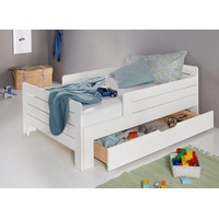 LÜTTENHÜTT Funktionsbett »"LOTTE " Bestseller! Kinderbett mit Rausfallschutz, Schublade