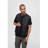 Brandit Textil Luis Vintage Langarmhemd Black 2XL