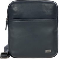 BRIC'S Torino Umhängetasche Leder 21 cm blau