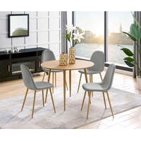 Otto home Esszimmerstuhl Eadwine Polyester grau