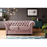 Home Affaire Chesterfield-Sofa »Chesterfield Home 2-Sitzer«, mit edler Knopfheftung