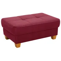 Home Affaire Hocker HOME AFFAIRE "Puccini", rot (bordeaux), B:99cm