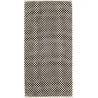 CAWÖ Natural Allover Handtuch 50 x 100 cm schwarz