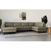 PLACES OF STYLE Wohnlandschaft »Pinto, 350 cm, U-Form, XXL,