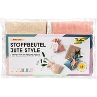 Folia Stoffbeutel Jute Style "Boho Chic",
