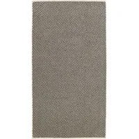 CAWÖ Allover 6215 Duschtuch 80 x 150 cm natur/schwarz