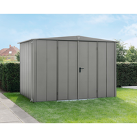 EcoStar Gerätehaus Elegant-S Typ 3 graualuminium Doppeltür