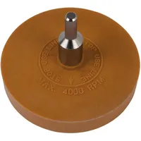 SW-Stahl Radierscheibe, 90 mm I Folienradierer mit Adapter I
