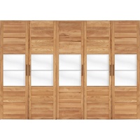 Home Affaire Drehtürenschrank Chamara aus massivem Eichenholz, in unterschiedlichen