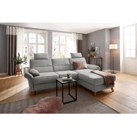 Home Affaire Ecksofa HOME AFFAIRE "Westerland L-Form", grau (hellgrau),